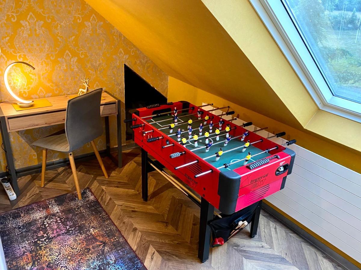 Hof Vierzehnender Im Hohen Venn - 70Qm Maisonette - 2 Schlafzimmer - Wohnkueche - Balkon Mit Grill - Monschau - Eifel - Hunde Willkommen - Islandpferde المظهر الخارجي الصورة