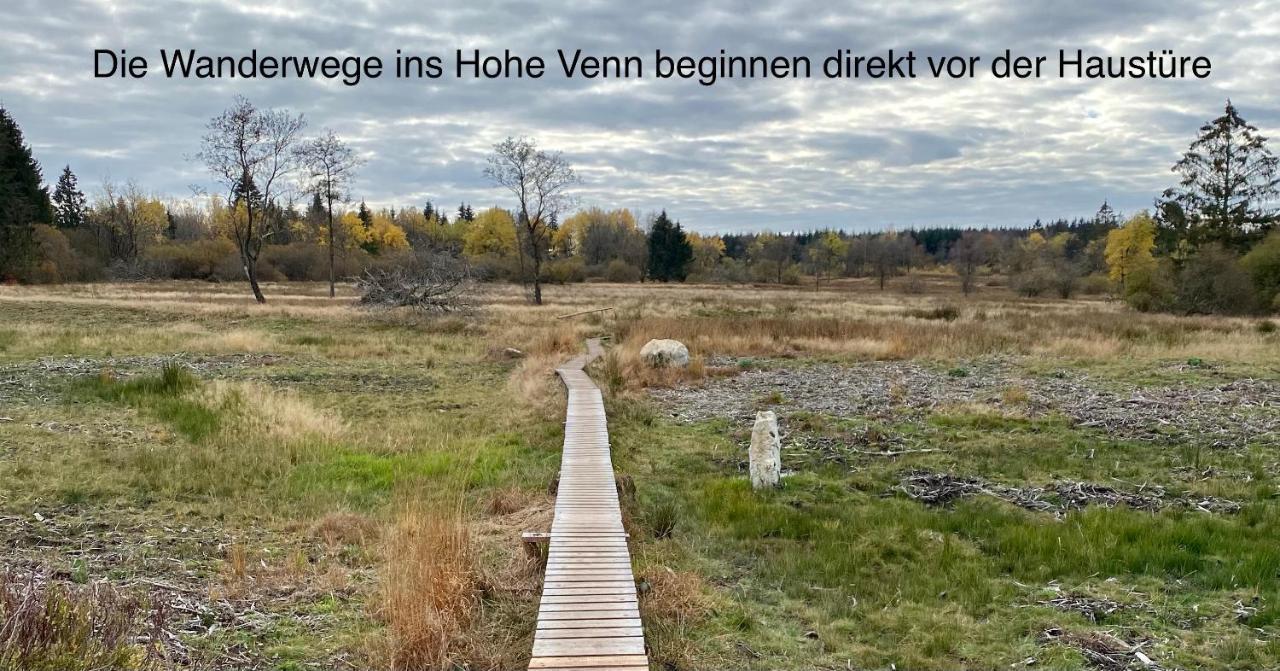 Hof Vierzehnender Im Hohen Venn - 70Qm Maisonette - 2 Schlafzimmer - Wohnkueche - Balkon Mit Grill - Monschau - Eifel - Hunde Willkommen - Islandpferde المظهر الخارجي الصورة