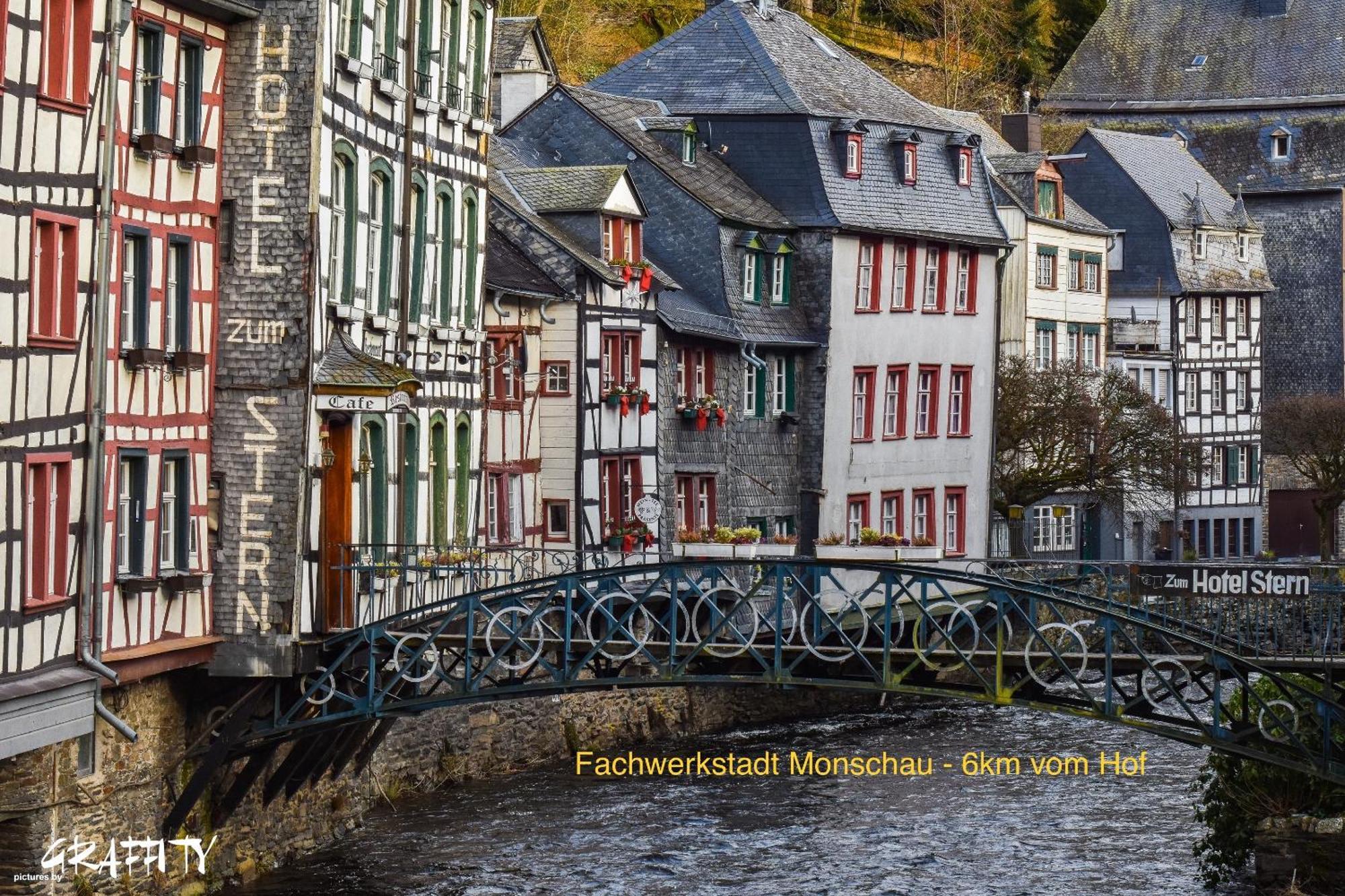 Hof Vierzehnender Im Hohen Venn - 70Qm Maisonette - 2 Schlafzimmer - Wohnkueche - Balkon Mit Grill - Monschau - Eifel - Hunde Willkommen - Islandpferde المظهر الخارجي الصورة